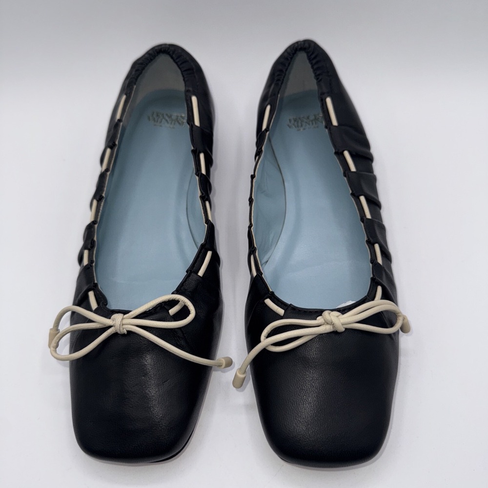 Frances Valentine Loafers Women's Size 7 B Blue Leather Limited Edition Sample - Picture 3 of 14